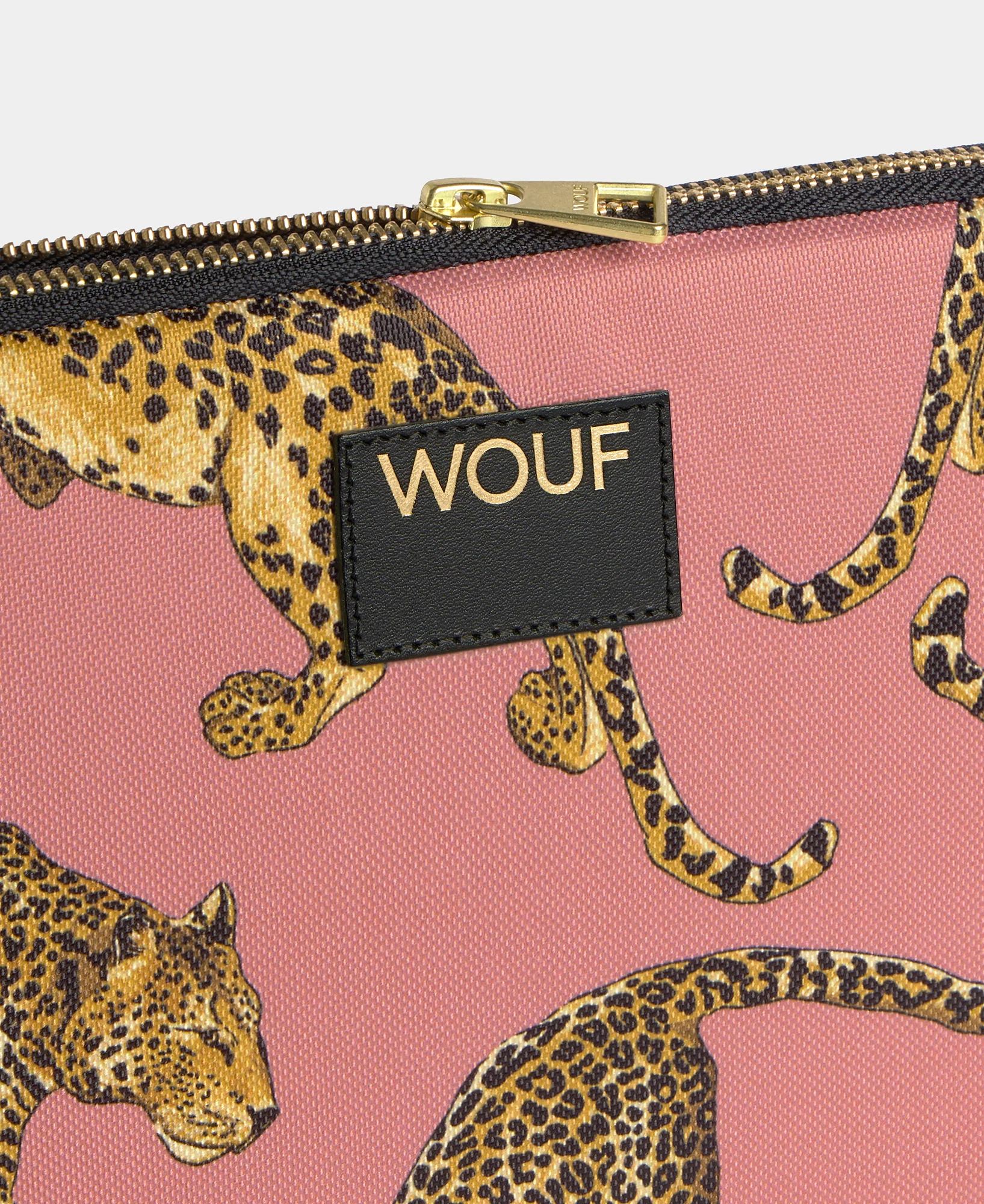 Blush Leopard Laptop Sleeve 15" & 16" - Image 5