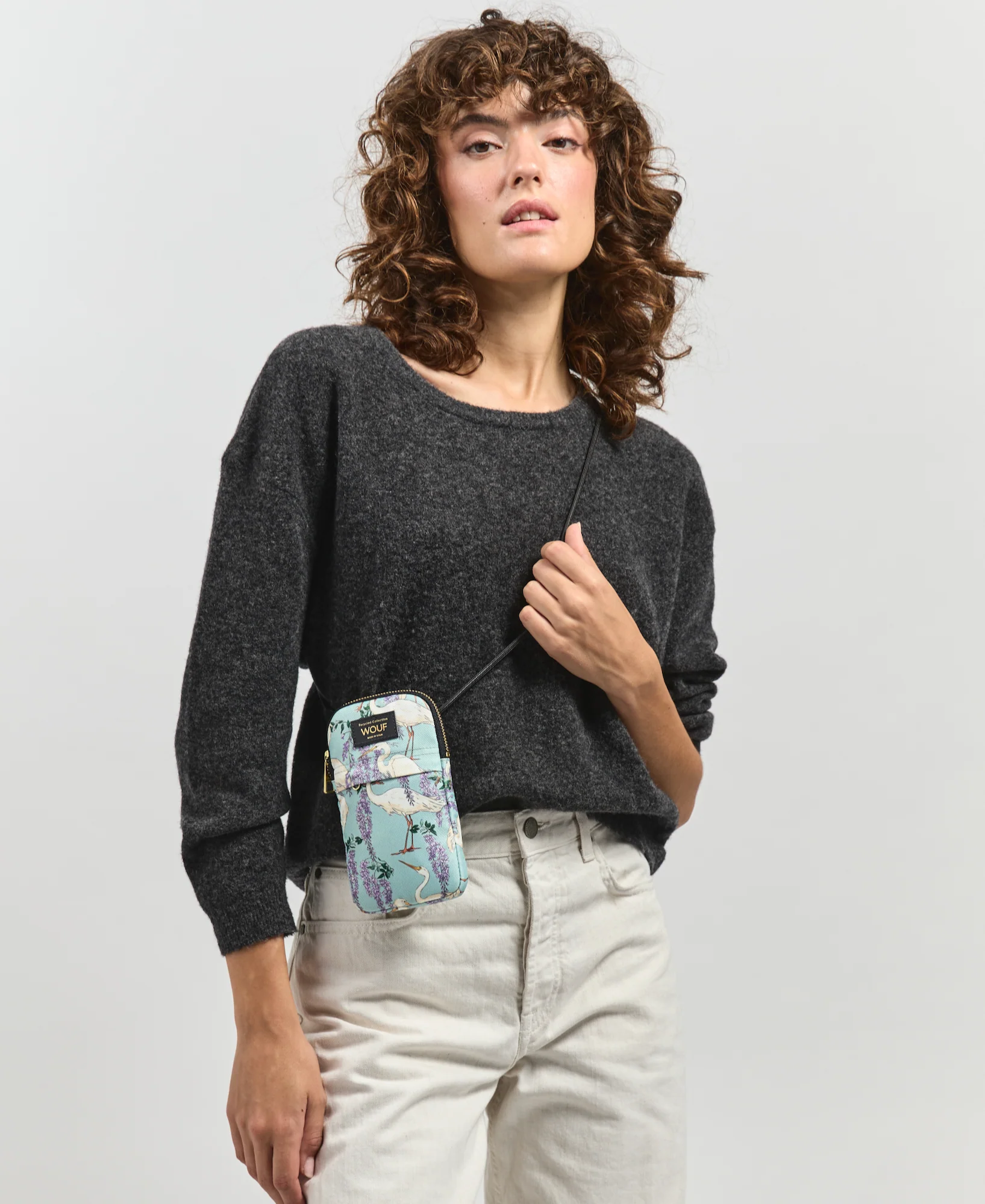 Heron Crossbody Phone Bag - Image 4