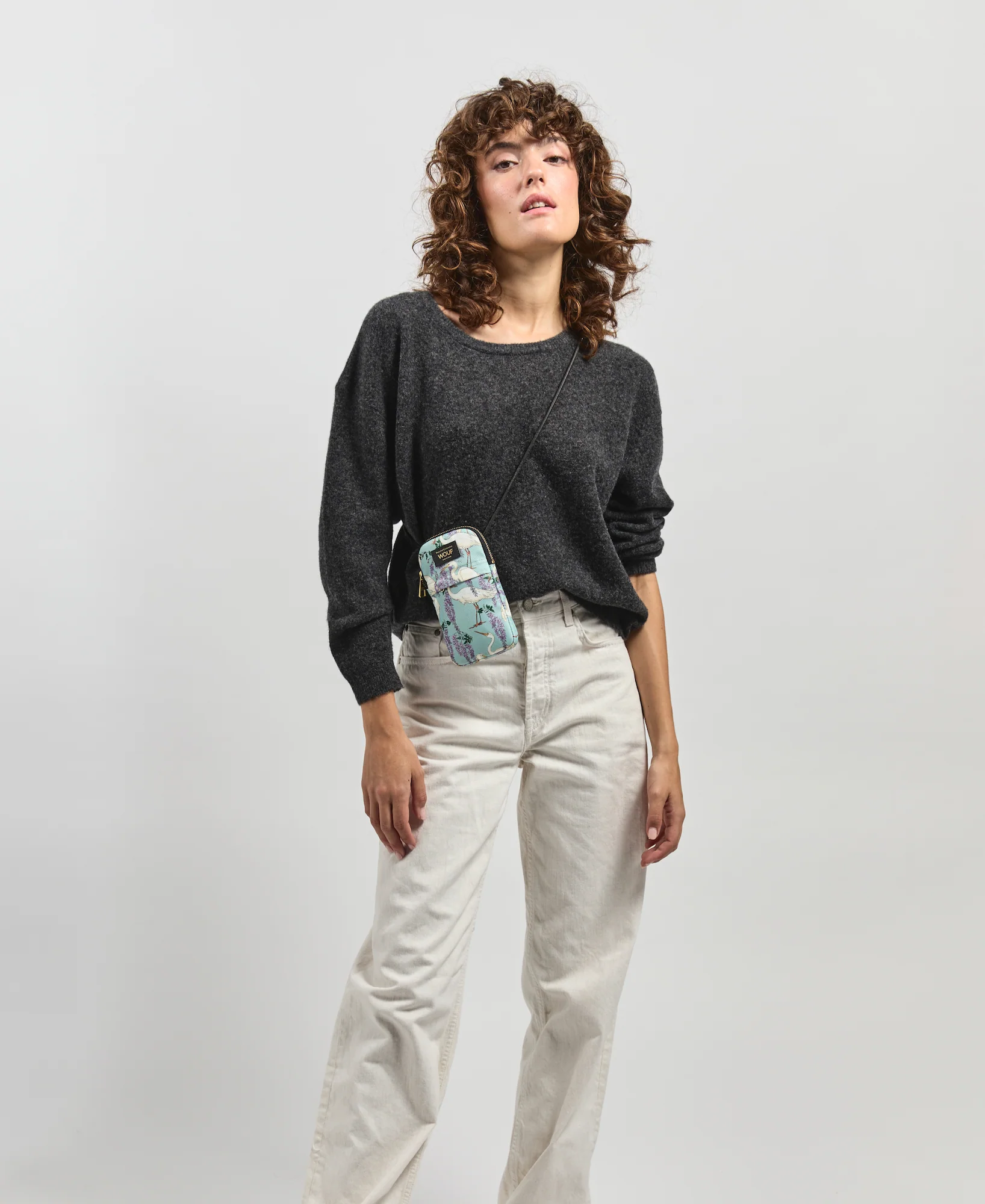 Heron Crossbody Phone Bag - Image 5