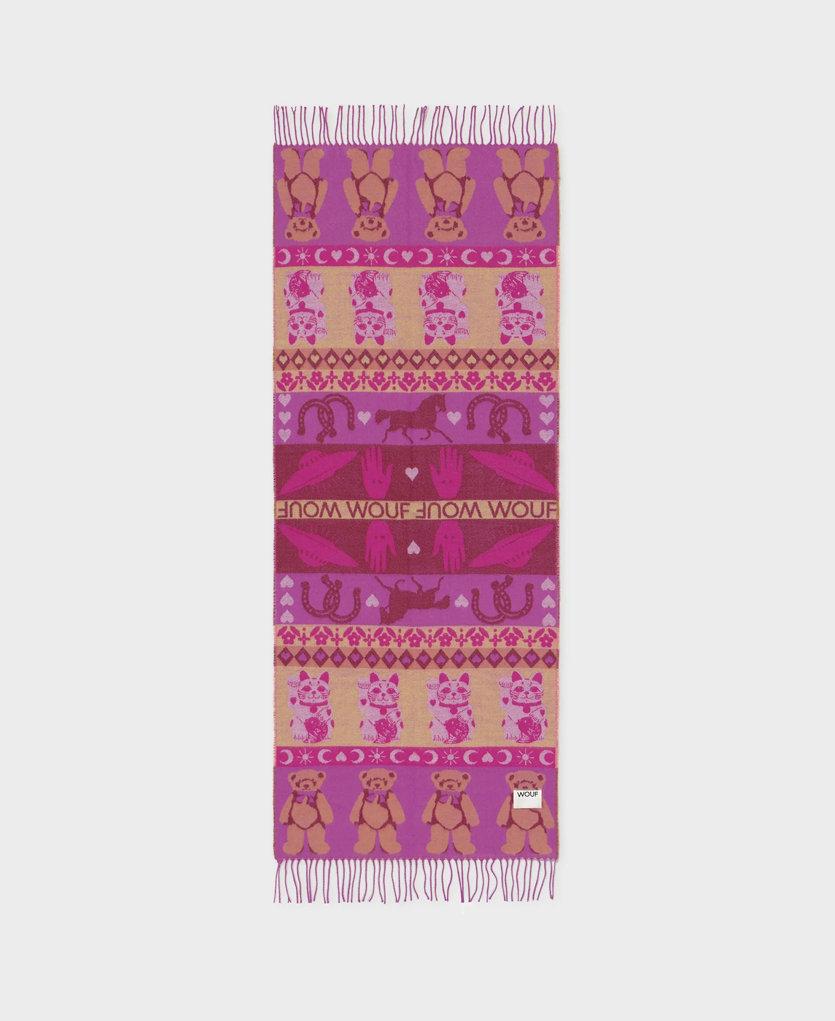 Purple Gang Scarf - Image 4